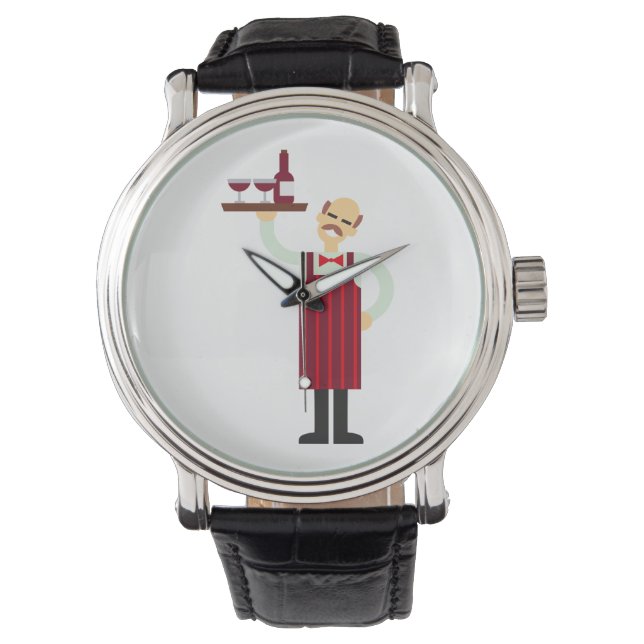 Waiter with Wine Watch (Front)