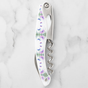 Waiter's Corkscrew with Butterflies