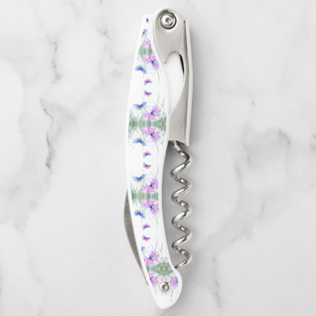 Waiter's Corkscrew with Butterflies (Back)