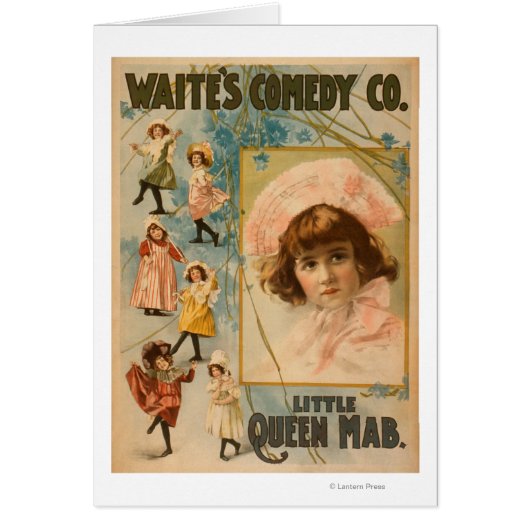 Waite's Comedy Co. Little Queen Mab Play Cards (Front)
