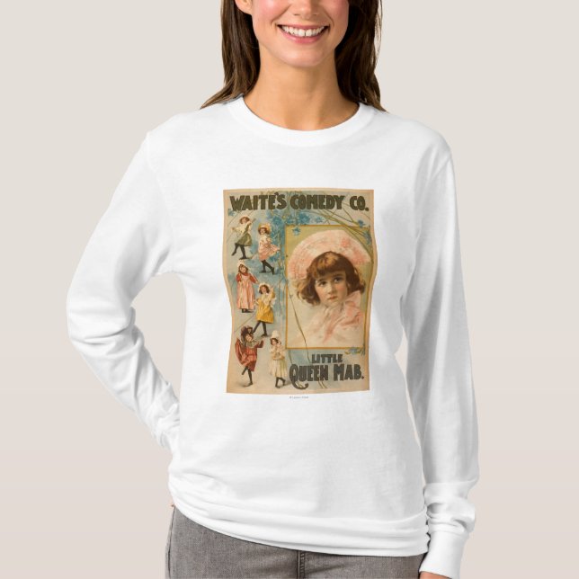 Waite's Comedy Co. Little Queen Mab Play T-Shirt (Front)