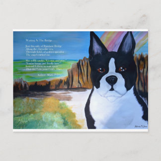 Waiting At The Bridge Postcard