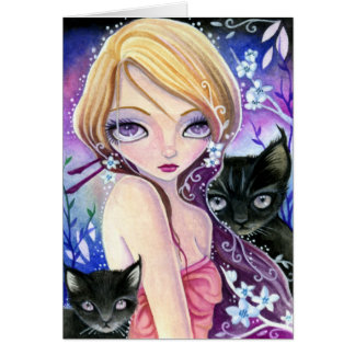 Waiting - blank card