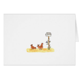 Waiting By The Mail Box Cards