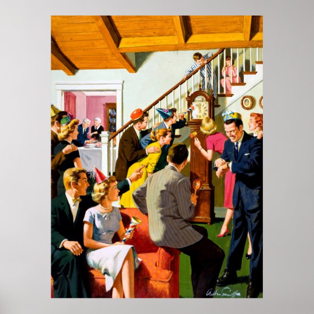 Waiting for a New Year to Come Poster (Front)