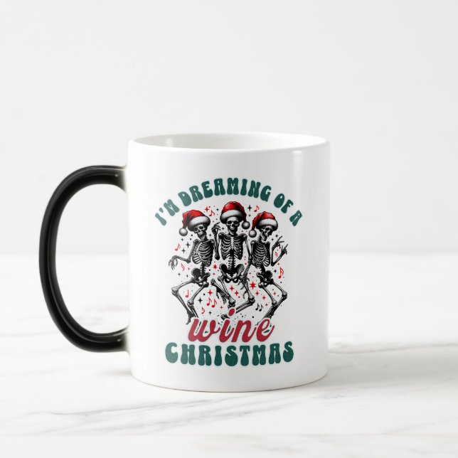 Waiting for Christmas Color Morph Mug (Left)
