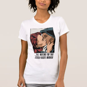 Waiting for Esther/Vashti Midrash Jewish LGBTQ+ T-Shirt