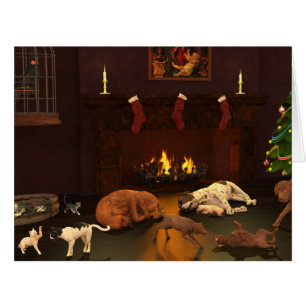 Waiting For Father Christmas Cards