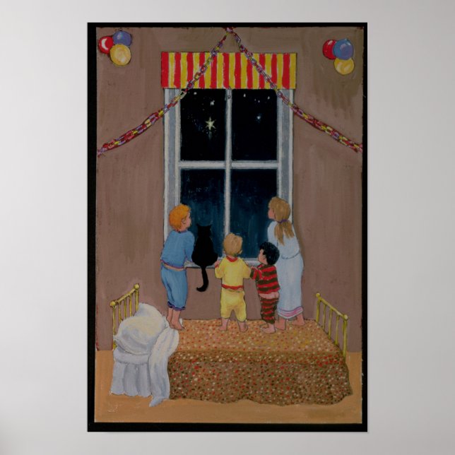 Waiting for Father Christmas Poster (Front)