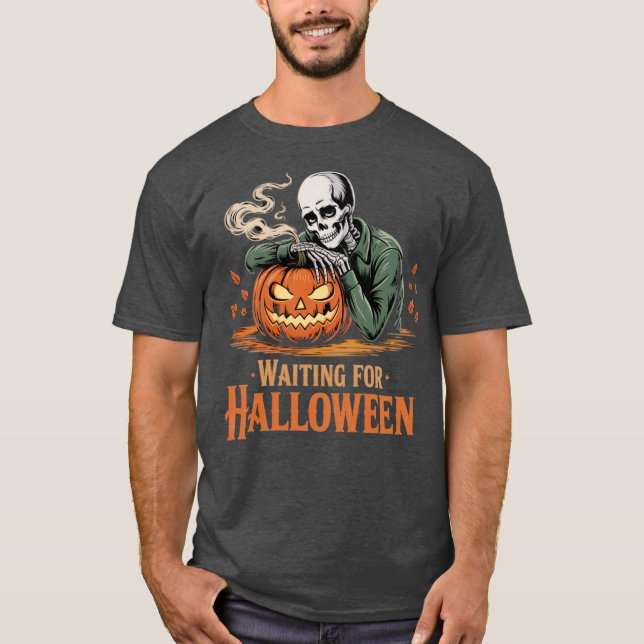 Waiting for Halloween T-Shirt (Front)