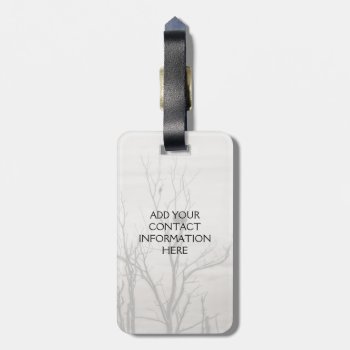 Waiting For Life Luggage Tag by DevelopingNature at Zazzle