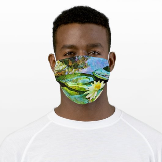 Waiting for Monet - Face Mask (Worn)