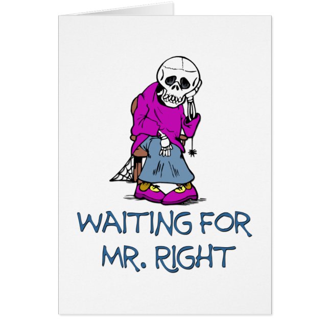 Waiting For Mr.Right Cards (Front)