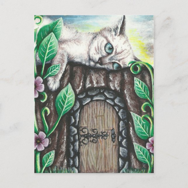 Waiting For My Friend Postcard (Front)