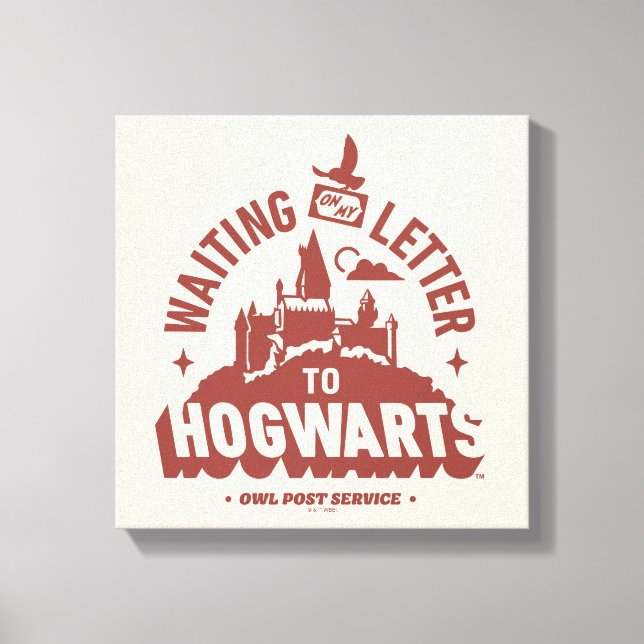 Waiting for my Letter to HOGWARTS™ Canvas Print (Front)