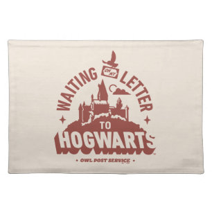 Waiting for my Letter to HOGWARTS™ Cloth Placemat