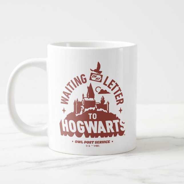 Waiting for my Letter to HOGWARTS™ Giant Coffee Mug (Left)