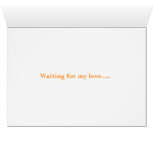 Waiting for my Love (Inside Horizontal (Bottom))