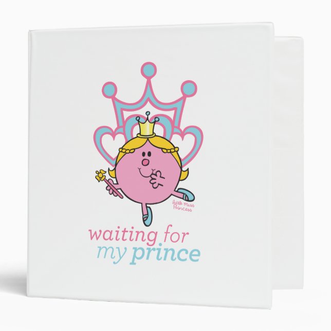 Waiting For My Prince 3 Ring Binder (Front/Inside)