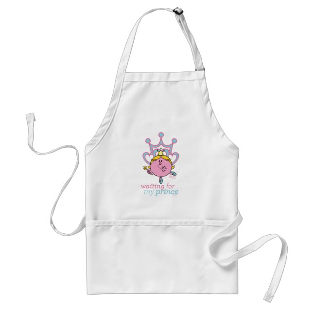 Waiting For My Prince Adult Apron (Front)