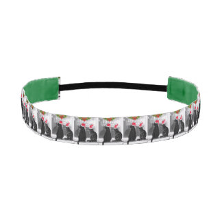 Waiting For Santa Athletic Headband