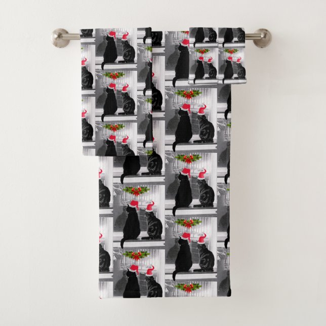 Waiting For Santa Bath Towel Set (Insitu)