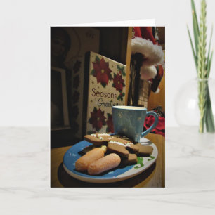 “Waiting for Santa..." Christmas Card