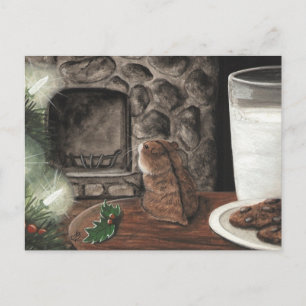 Waiting for Santa Holiday Postcard