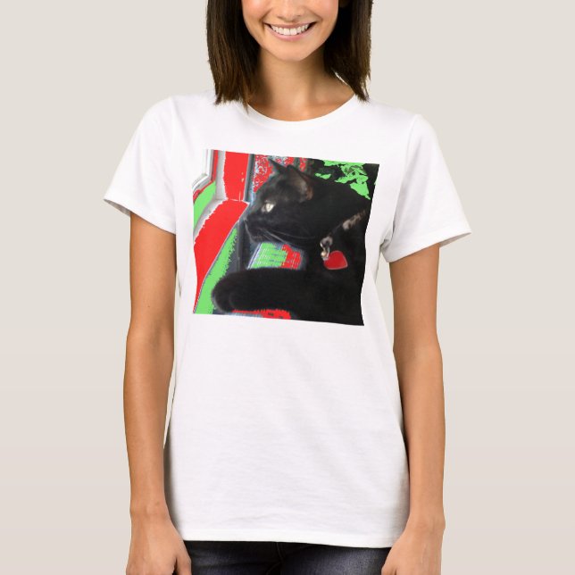 Waiting For Santa T-shirt (Front)