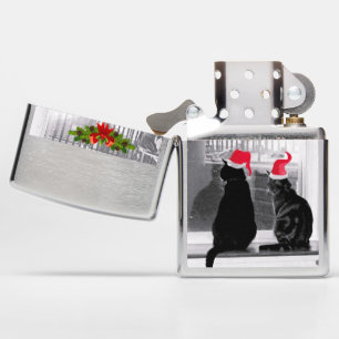 Waiting For Santa Zippo Lighter