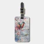 Waiting For Supper Kingfisher Bird    Luggage Tag