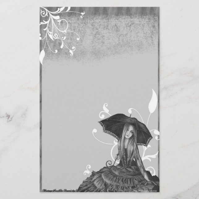 Waiting For the Dawn - Stationery (Front)