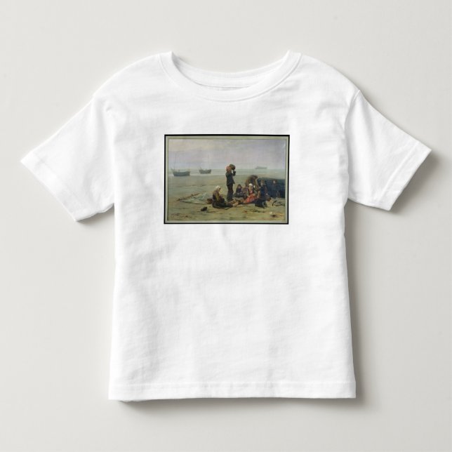 Waiting for the Fish, Berck-sur-Mer Toddler T-shirt (Front)