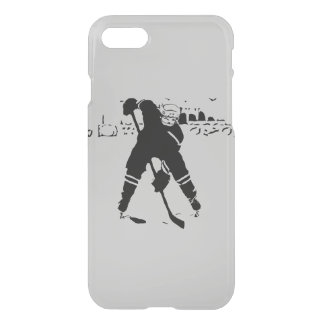 Waiting for the Puck - Hockey Player iPhone SE/8/7 Case