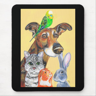 Waiting for the weekend design mouse pad