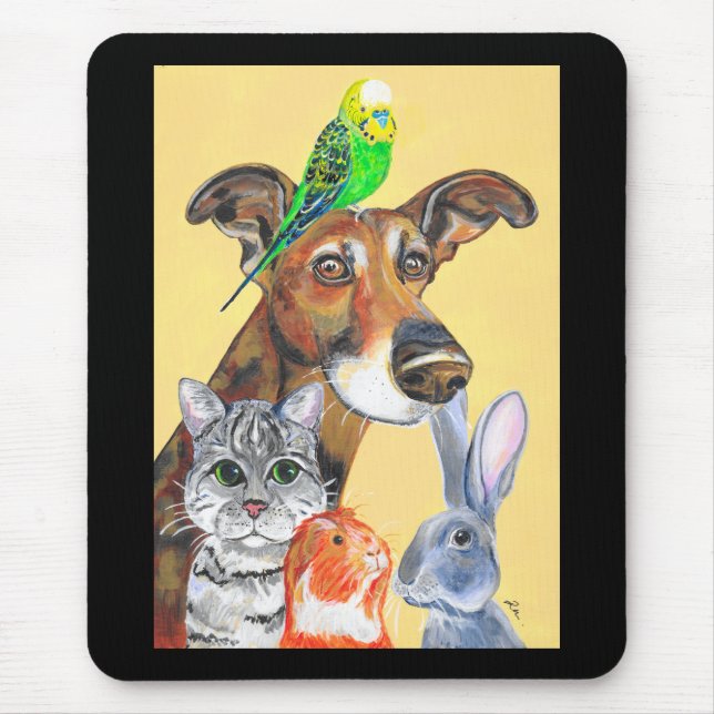 Waiting for the weekend design mouse pad (Front)