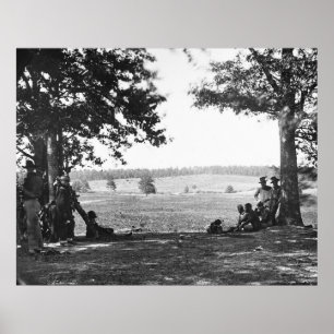 Waiting for War, 1862 Poster