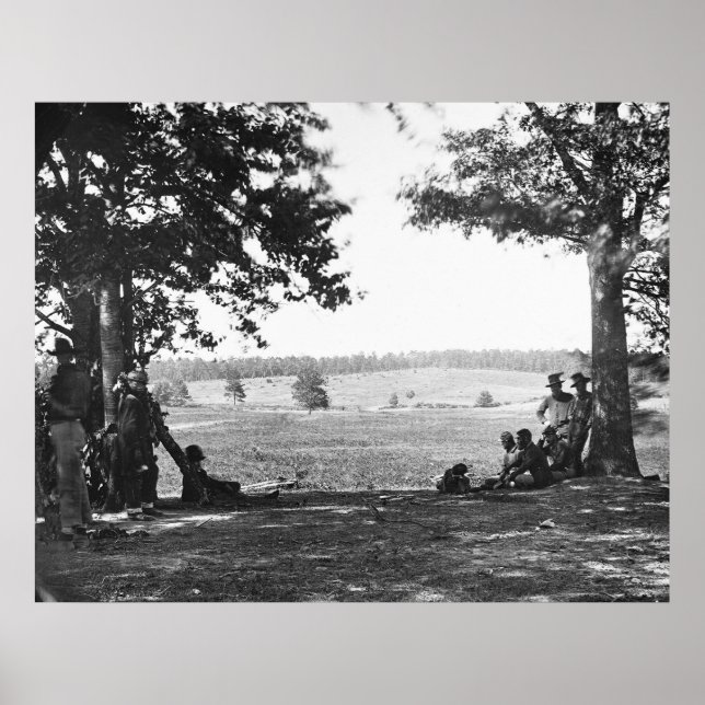 Waiting for War, 1862 Poster (Front)