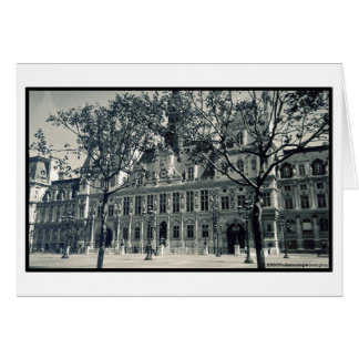Waiting for you... at Hôtel de Ville Cards