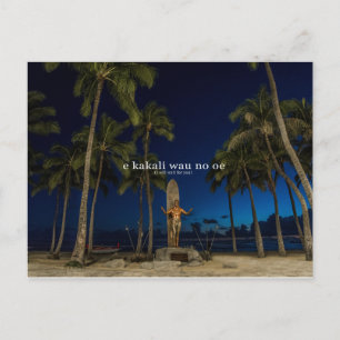 Waiting for you Hawaii Postcard