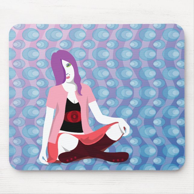 "Waiting for You" Mousepad (Front)