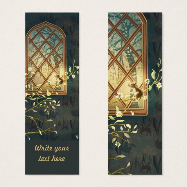 Waiting for You Personalized Bookmark (Front & Back)