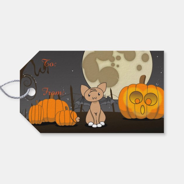 Waiting In The Pumpkin Patch Gift Tags