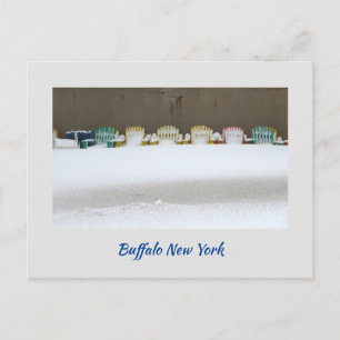 Waiting in the Snow postcard