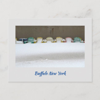 Waiting in the Snow postcard