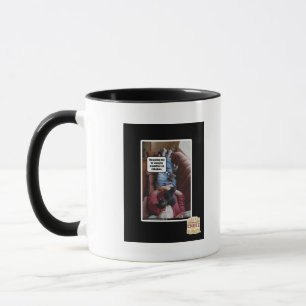 Waiting line for snuggles mug