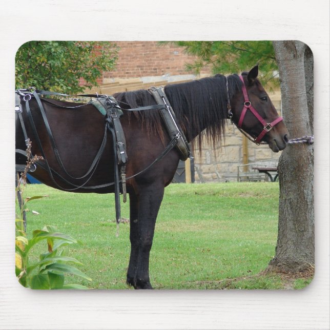 Waiting Mouse Pad (Front)