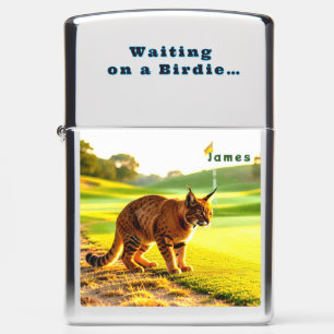 Waiting on Birdie Zippo Lighter