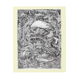 Waiting out the Maelstrom Metal Print