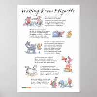 Waiting Room Etiquette - A3
